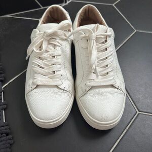 Women's Frye White Leather Sneakers